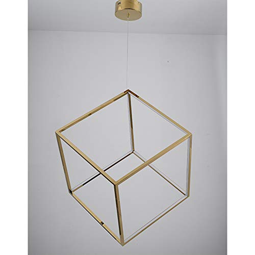 Lustre LED suspendu 50cm hauteur réglable éclairage blanc cuisine - 2