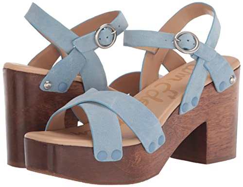 Image of Sam Edelman Haydee Fashion Slip On Open Toe Heeled Slides Sandals
