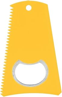 ATAAY Surfboard Wax Comb Surf Board Wax Comb Remover Cleaner Quality Portable Surfboard Board Wax Comb Remover (yellow)
