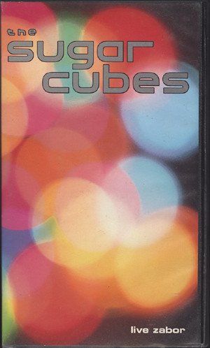 The Sugarcubes Live Zabor VHS original para coleccionistas de música alternativa
