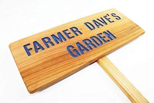 GRANDPA'S Garden Sign, Personalized Marker, Custom Sign, Father's Day Gift, Yard Art, Outdoor Marker, Driveway Sign, Gift for Him