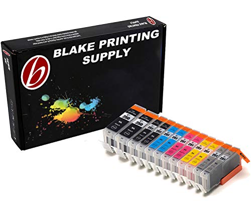 Blake Printing Supply 12 Pack Compatible Ink Cartridges for PIXMA iP8720, MG6320, MG7120, MG7520