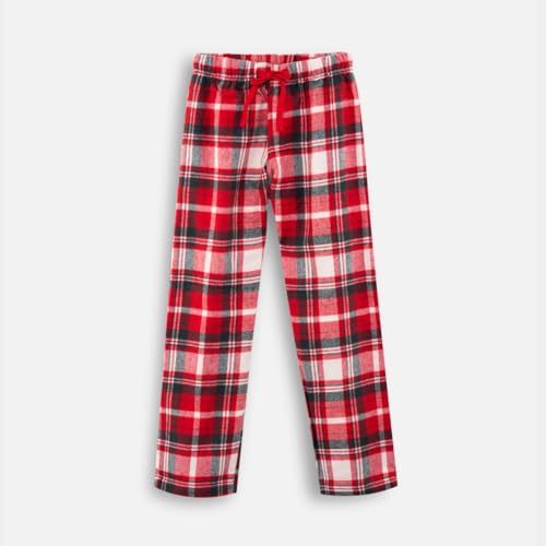 Image of Nap Chief Kids Cotton Full Sleeves Printed T-Shirt & Checkered Pyjama Set for Sleepwear, Night Suit for Boys & Girls