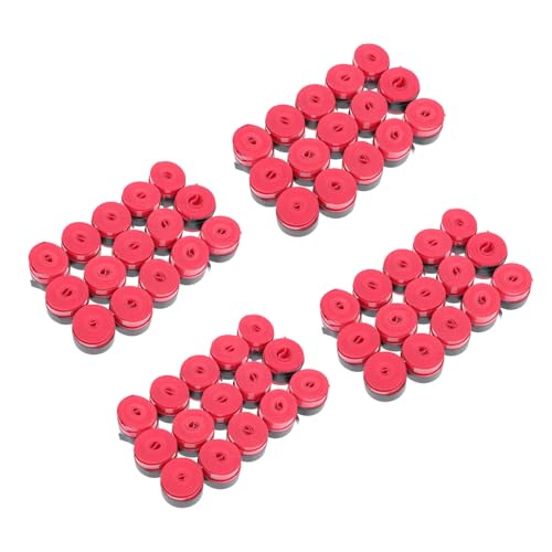 Abaodam 60pcs Badminton Racket Grip Bands Sweat Absorbent Racket Handle Tapes for Tennis Pong