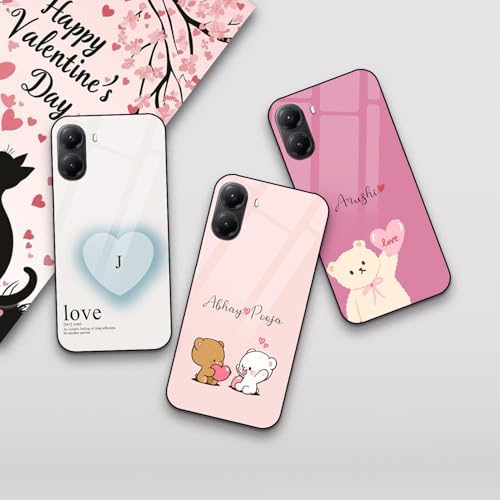 Image of COLORflow Back Cover Compatible with Poco X7 Pro 5G | Vibe Valentine Love Customized | Shockproof TPU Bumper with Camera Protection Back Cover Compatible with Poco X7 Pro 5G