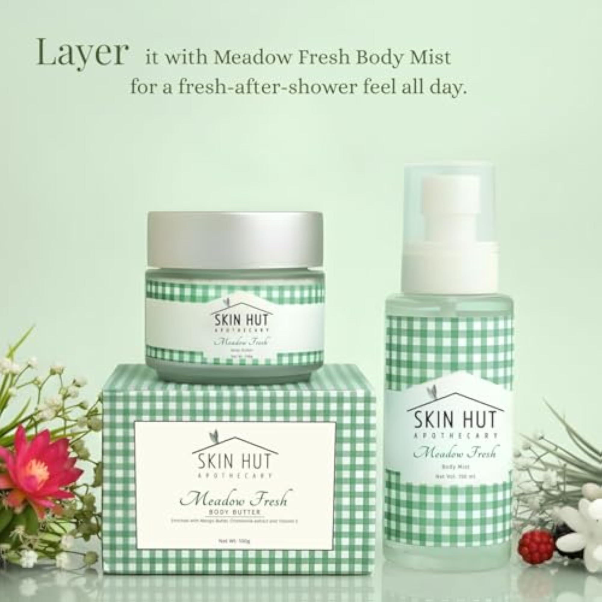Meadow Fresh Body Butter, Nourishing Hydration Gift