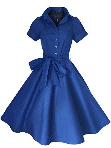 Look for the Stars Retro Vintage Kleid Abend Party 50er Jahre Stil Rockabilly/Sommerkleid/Cocktailkleid Cover