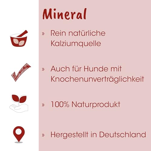 Fit-BARF Mineral für Hunde & Katzen – Hochwertige Calciumquelle aus Eierschalen & Algen für gesunde Ernährung 1 kg