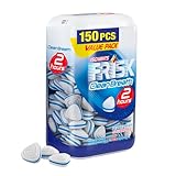 Frisk Clean Breath, Caramelle Dure Gusto Peppermint, Senza Zucchero, Due Ore di Freschezza, Microcompresse con Zinco, con Edulcoranti, 150 caramelle, Confezione da 1