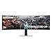 Samsung 49" Odyssey OLED G9 G93SC DQHD Gaming Monitor Curvo 240Hz, Calidad de Imagen OLED, Tiempo de Respuesta de 0.03ms (GtG), AMD FreeSync Premium Pro LS49CG930SLXZX