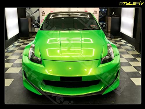 Vinyle adhésif thermoformable vert brillant pearl 152x50cm pour une finition carrosserie premium - 7