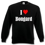  Reifen-Markt Sweatshirt I Love Bongard Größe XL Farbe Schwarz Druck Weiss