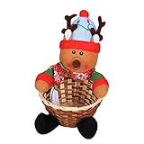 🍬【CADEAU IDEAL】 Que vous soyez un adulte ou un enfant, vous aimerez ces charmants paniers de noël !