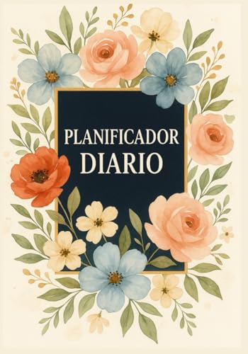 Planificador diario: Planificador diario sin fechas mujer tapa dura/Agenda planificación diaria/Agenda planificadora ideal para regalos