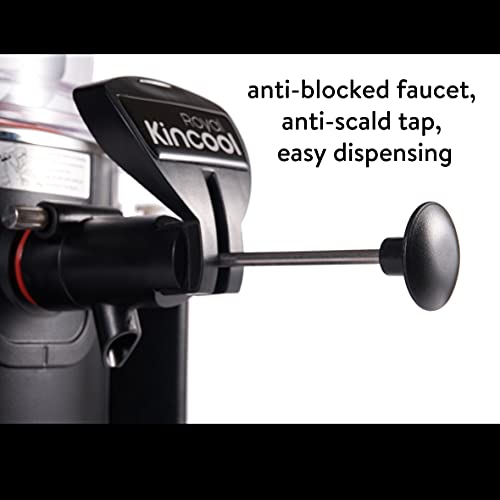 Royal-Kincool 10 Liter 2.6 Gallon Hot Beverage Quick-Brewing Automatic Hot Chocolate Dispenser,Hot Drinks Maker Plus Hot Chocolate, Tea, Mulled Wine, Saki,Soybean, Butter, Black #TOP3
