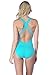 La Blanca Women's Island Goddess Cross Back One Piece Swimsuit