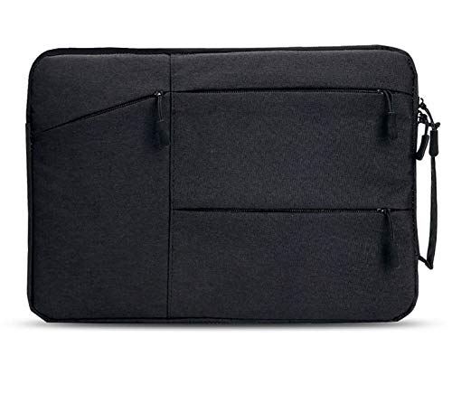 Jlyifan Black Denim Busniess Carrying Sleeve Bag Breifcase Cover for HP Spectre x2 12 / Elite x2 (1012) / HP Pavilion x2 12.1 / HP Pro Slate 12 / Sony Z4 Tablet Pro 12