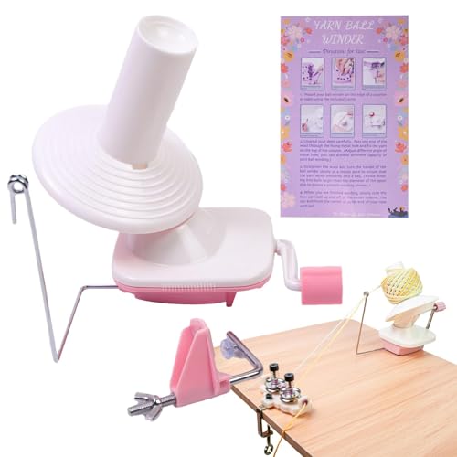 Yarn Cake Winder - Weaving Ball Winder | Knitting Lover's Helper, Efficiently Make Neat Yarn Cake, Weaving Supplies