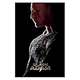 Black Adam Out Of The Darkness Poster (91.5cm x 61cm x 0.1cm) (Black)