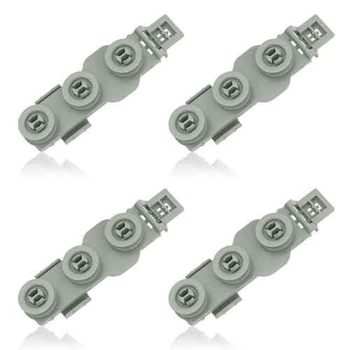 Upgraded WD28X30219 WD28X35779 Dishwasher Upper Rack Replacement Compatible with GE Dishwasher Rack Parts Hotpoint Models ADT521PGF0BS ADT521PGF0WS with WD12X22801 Wheels by POOLKEY - Image 8