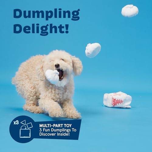 Barkbox 2 In 1 Interactive Plush Dog Toy - Rip And Reveal Toy For Dogs And Puppies - Stimulating Squeaky Pet Toys thumb #2