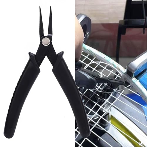 Goshyda Schläger -Stringwerkzeug, 14 cm Gekrümmte Nasenfadenzange für Badminton -Tennisschläger mit Ergonomischem Griff