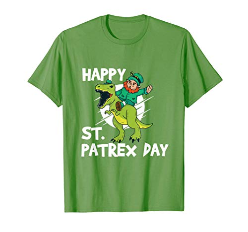 Feliz D�a de San Patrix D�a de San Patricio Duende Trex Camiseta
