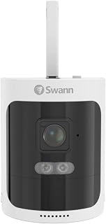 Swann Add-On Wi-Fi NVR Security Camera for AllSecure650 with wirefree connection, 2K HD Video, Indoor or Outdoor, Colour Night Vision, Heat Motion Detection, 2-Way Talk & Siren, 600CMB
