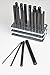 Fowler 52-482-028-0 Steel Transfer Punch Set with Index Stand, 28 Piece