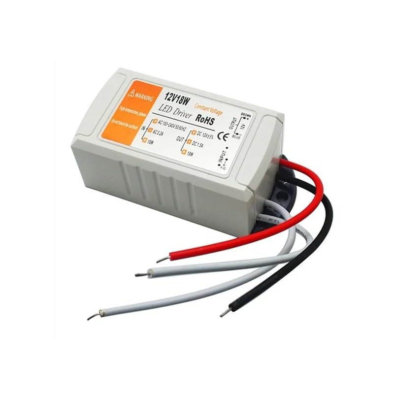 DC12V Power Supply Led Driver 18W/28W/48W/72W/100W LED Adapter Lighting Transformer Switch for LED Strip Ceiling Light Bulb(DC12V 72W)