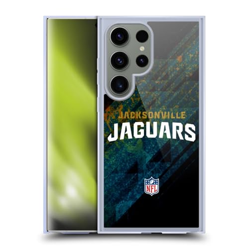 Coque Gel Jacksonville Jaguars NFL pour Samsung Galaxy S24 Ultra Compatible MagSafe Anti-Choc