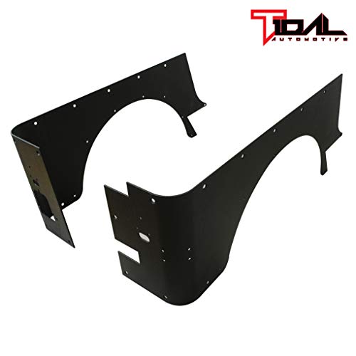 Tidal Armor Rear Corner Guard Black Textured Fit For 87-95 Wrangler Yj #TOP5