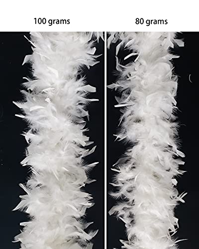 Happy Feather HP-BOA-80 2 Yards 80G Turkey Chandelle Feather Boa thumb #2