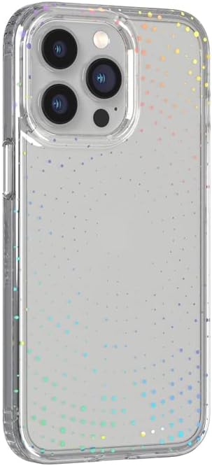 Tech21 Evo Sparkle for iPhone 13 Pro – Shimmering Phone Case with 12ft Multi-Drop Protection
