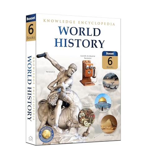 World History - Collection of 6 Books : Knowledge Encyclopedia For Children