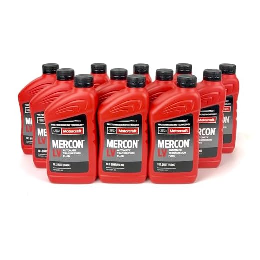 Motorcraft MERCON LV Automatic Transmission Fluid (ATF) **12 Quart Case**