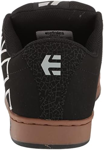 Etnies Men's Kingpin Skateboarding Shoe, Women 2 Skate, Black/Gum/Grey, 8 | Image 2
