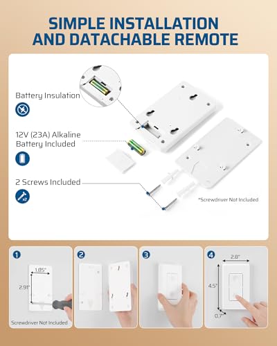 DEWENWILS Remote Control Outlet, 100FT Range, Programmable - image 8