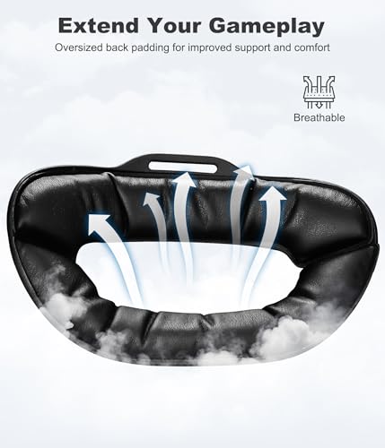 Image of KawayeReal Head Strap for Quest 3S /Quest 3 /Quest 2 - Adjustable VR Strap with Soft Cushion Pad, Lightweight & Comfortable VR Accessories, Enhanced Support for Long Sessions, Elite Strap Replacement