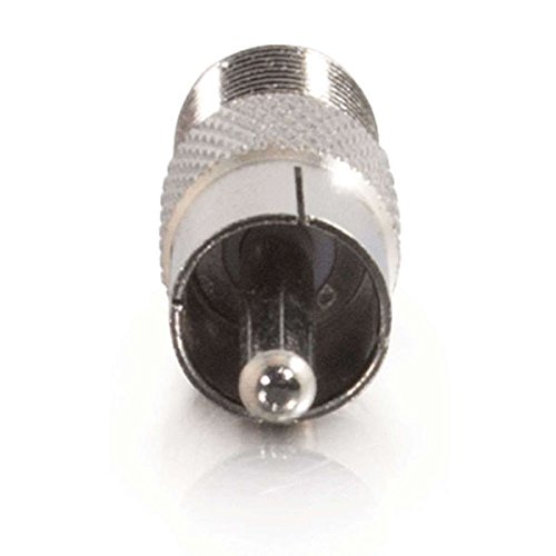 C2G 27313 Rca Male To F-Type Female Video Adapter, Taa Compliant, Brass #TOP4