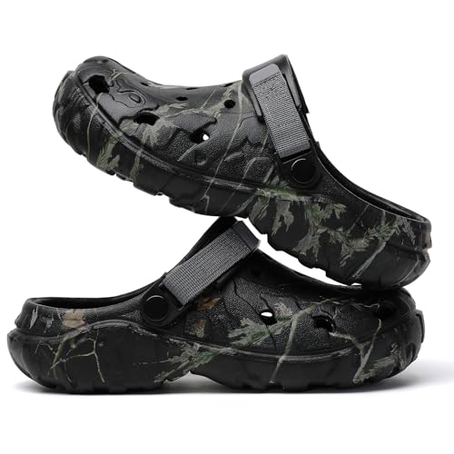 CERYTHRINA Men’s Clogs Garden Shoes: Sandals – Camo Lightweight Home Slippers - Non-Slip Athletic Walking Shoes for Teens & Adults (18–35)3