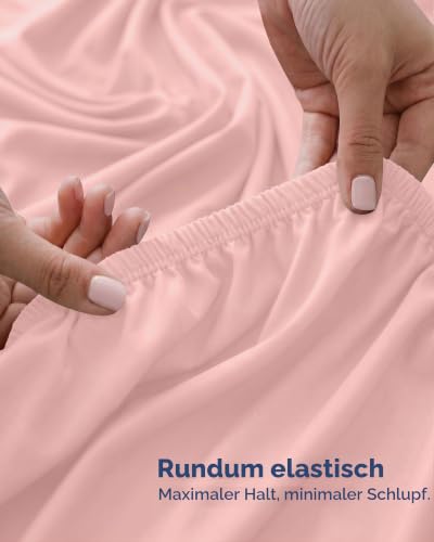 Utopia Bedding Queensize-Spannbetttuch – Bettlaken – Tiefe Tasche – weiche Mikrofaser – einlauf- und lichtbeständig, pflegeleicht… – Ansicht 5