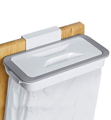 Mbuys Mall Hanging Kitchen Cupboard Door Back Style Stand Trash Attach Holder Garbage Bags Storage Rack Accessories (B08VWGMGY9) Amazon Price History, Amazon Price Tracker