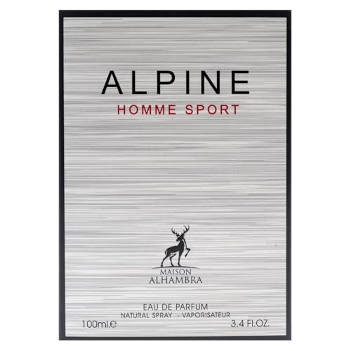 Image of Alpine Sport Men Long Lasting Liquid Eau De Parfum By MAISON ALHAMBRA, 100ml