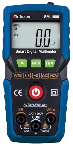 MULTÍMETRO SMART DIGITAL 4000 CONTAGENS SM-1000