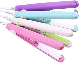 مكواة شعر ميني صغيرة الأداة المثالية لتصفيف سريع متعدد الالوان