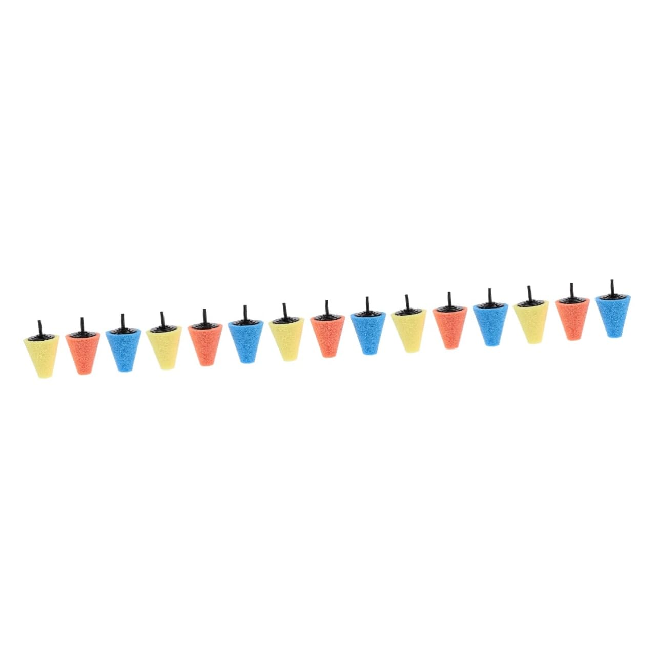 Gatuida 15pièces Éponge De Polissage Pour De Voiture Douilles De Polissage Mousse Pour Finition Accessoires De Lustrage Pour Automobile