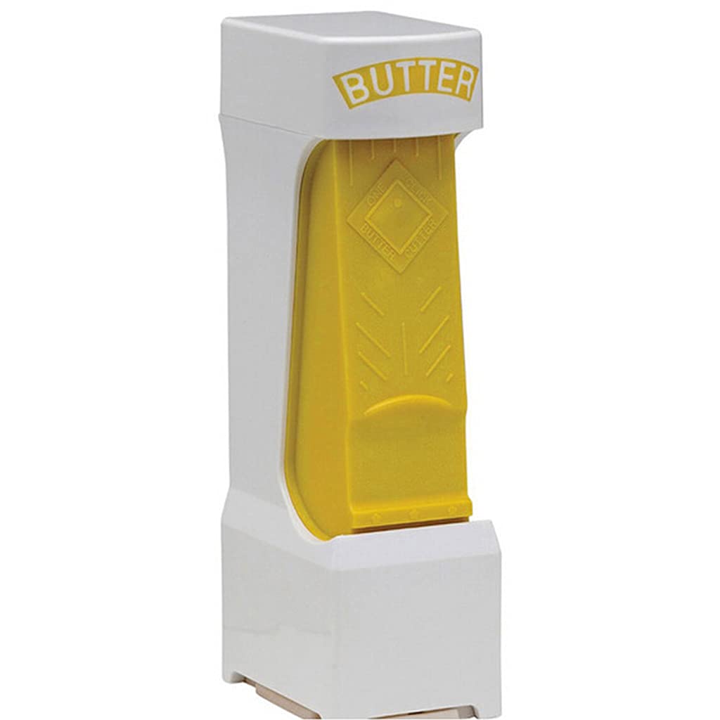 kdjsic Butter Cutter Slices, Kitchen Squeeze Dispenser Gadgets Tool for Stick Butter Toast