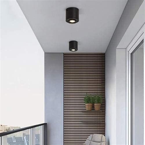 Lámpara de techo LED COB con acabado de aluminio 7