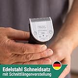 Agrarzone Edition Wahl 1400 Schermaschine Hund mit Aufsteckkamm-Set - Leise Tierhaarschneidemaschine Moser für kleine Hunde wie Yorkshire Terrier - Ergonomisch & langlebig